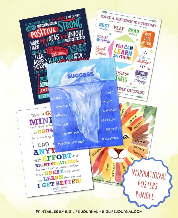 Growth Mindest posters